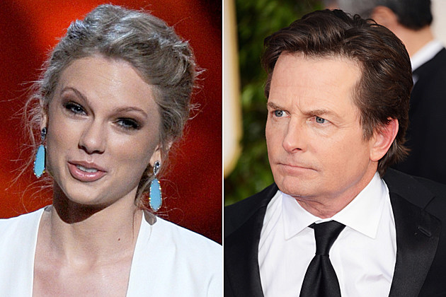 Taylor-Swift-MJF Taylor Swift Michael J. Fox