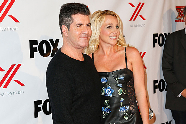 Simon Cowell, Britney Spears Simon Cowell, Britney Spears