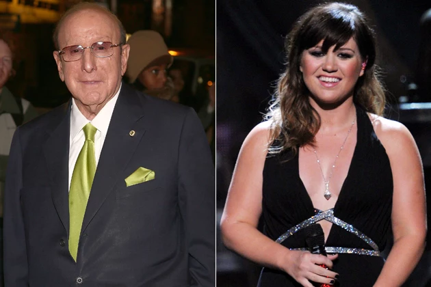 Clive Davis Kelly Clarkson Clive Davis Kelly Clarkson