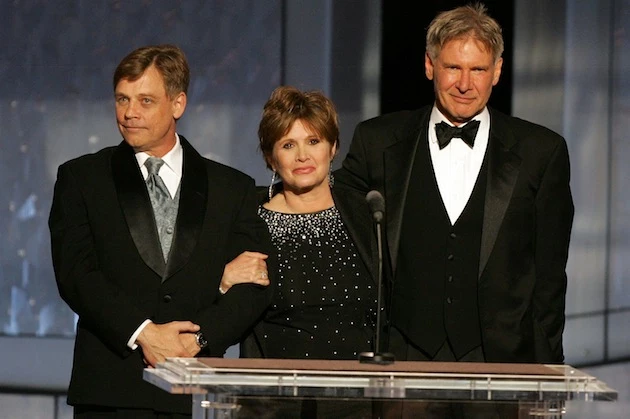Mark Hamill Carrie Fisher Harrison Ford Mark Hamill Carrie Fisher Harrison Ford