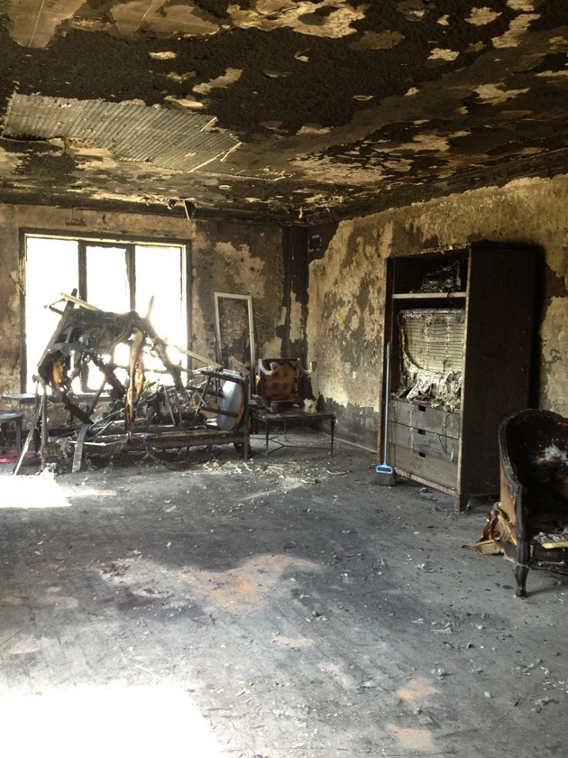 Interior Pictures of Ashley Greene's West Hollywood condo after it went up in flames Friday morning Interior Pictures of Ashley Greene's West Hollywood condo after it went up in flames Friday morning