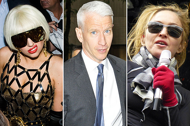 Lady Gaga Anderson Cooper Madonna