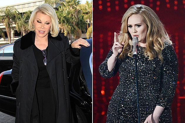 Joan Rivers Adele Joan Rivers Adele