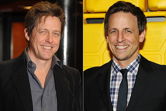 Hugh Grant Seth Meyers Hugh Grant Seth Meyers