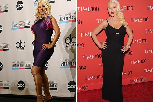 Christina Aguilera Before After Christina Aguilera Before After