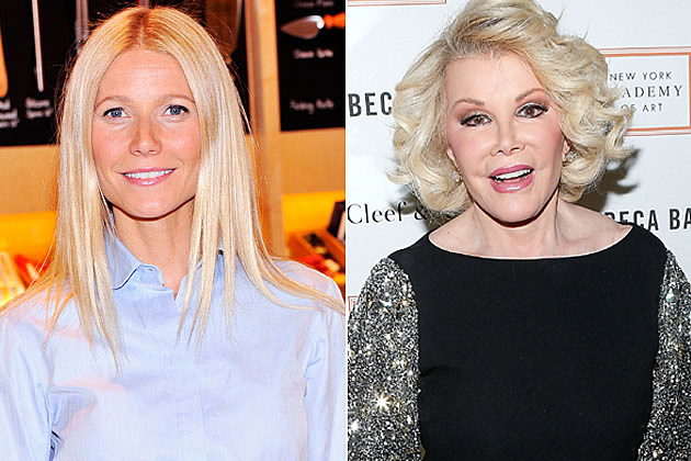 Gwyneth Paltrow, Joan Rivers Gwyneth Paltrow, Joan Rivers