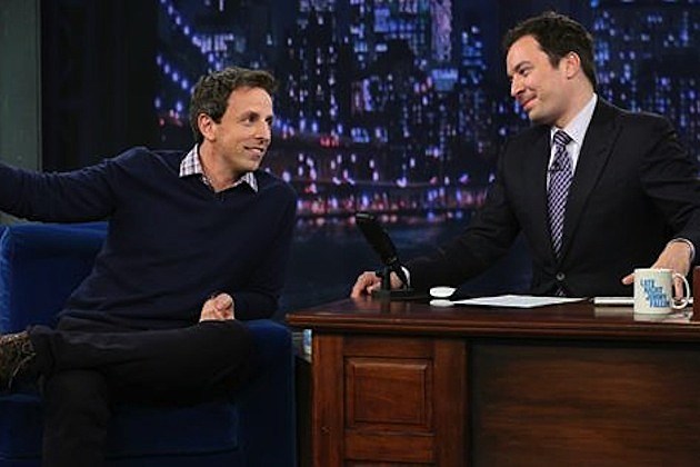 Seth Meyers Jimmy Fallon Seth Meyers Jimmy Fallon