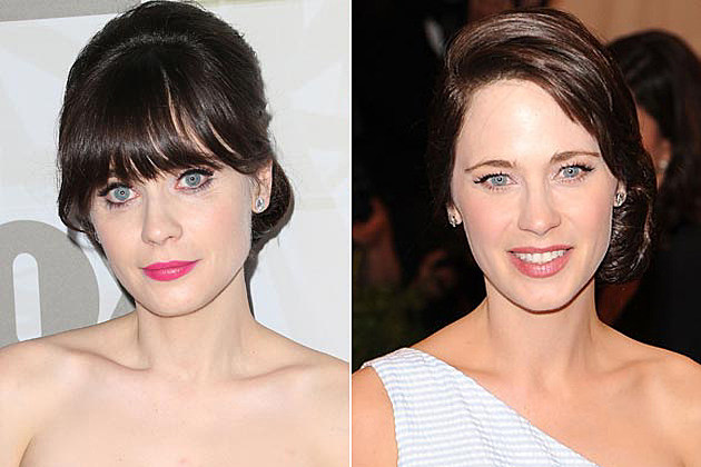 Zooey Deschanel Bangs Head Shots Zooey Deschanel Bangs Head Shots