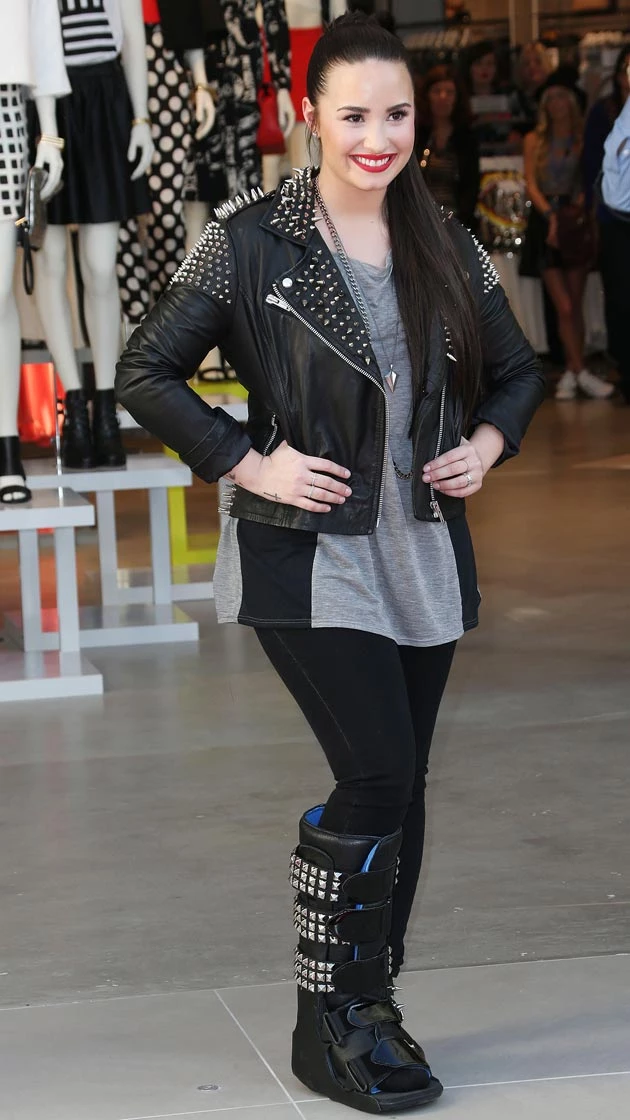 Demi Lovato Cast Leather Demi Lovato Cast Leather