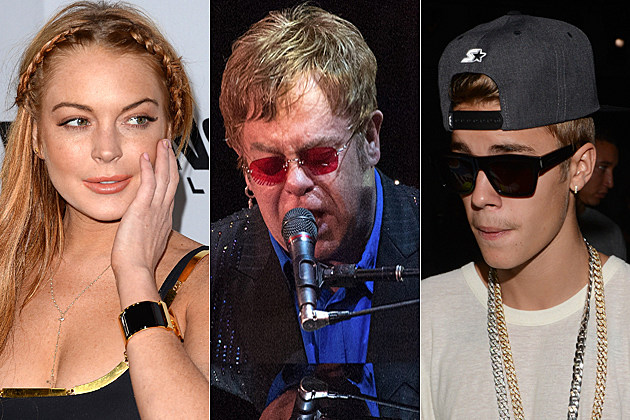 lindsay-lohan-elton-john-justin-bieber lindsay-lohan-elton-john-justin-bieber